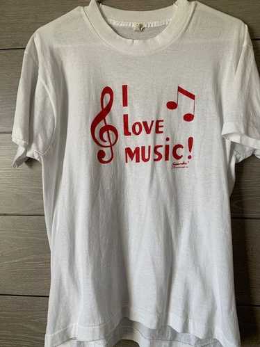 Screen Stars × Vintage Vintage 1982 'I Love Music!