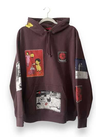 Supreme Toshio Saeki x Supreme Patchwork Hooded Sw