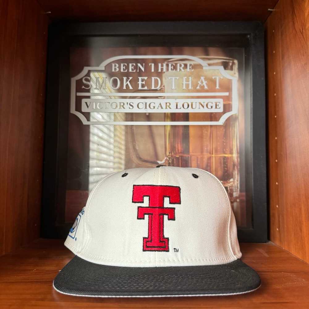 Vintage Texas Tech fitted hat - image 1