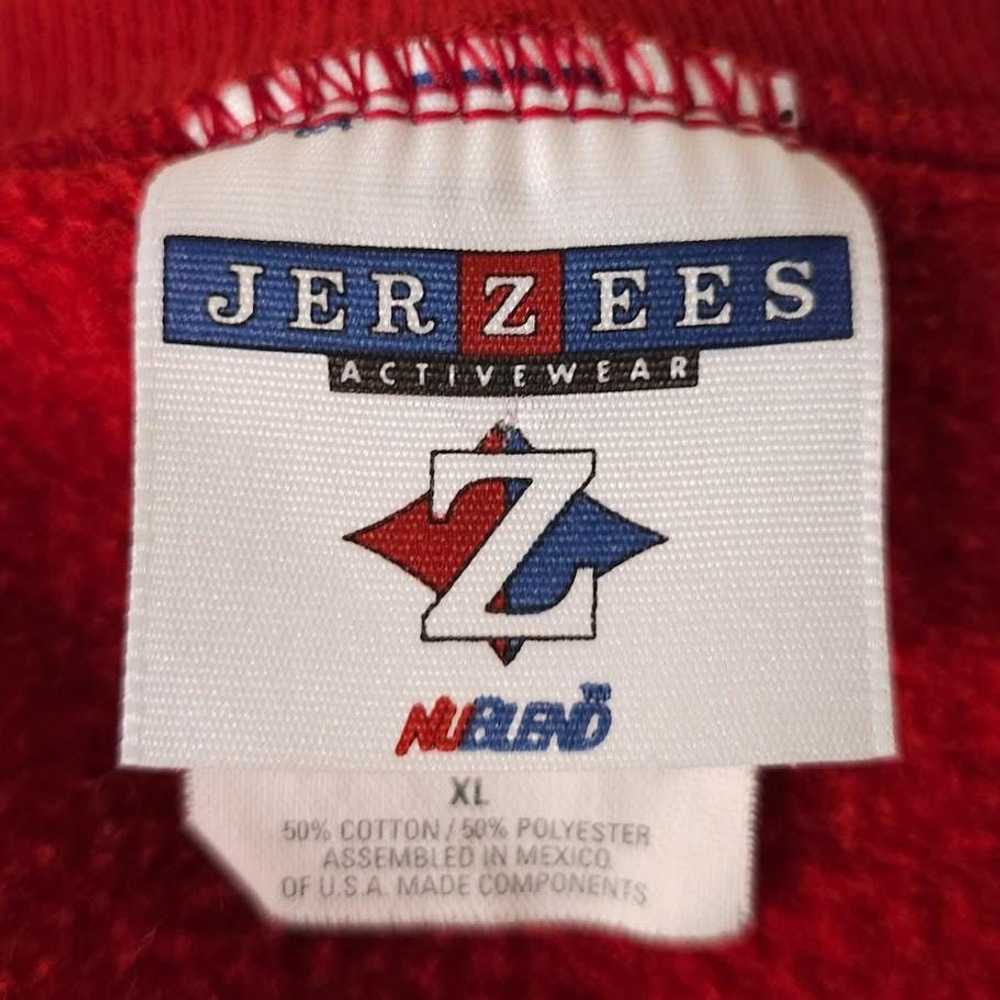 Vintage Vintage Jerzees Blank Sweatshirt Mens Siz… - image 3