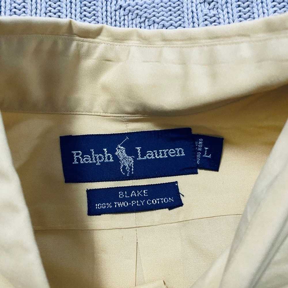 Ralph Lauren Ralph Lauren yellow Blake fit button… - image 4