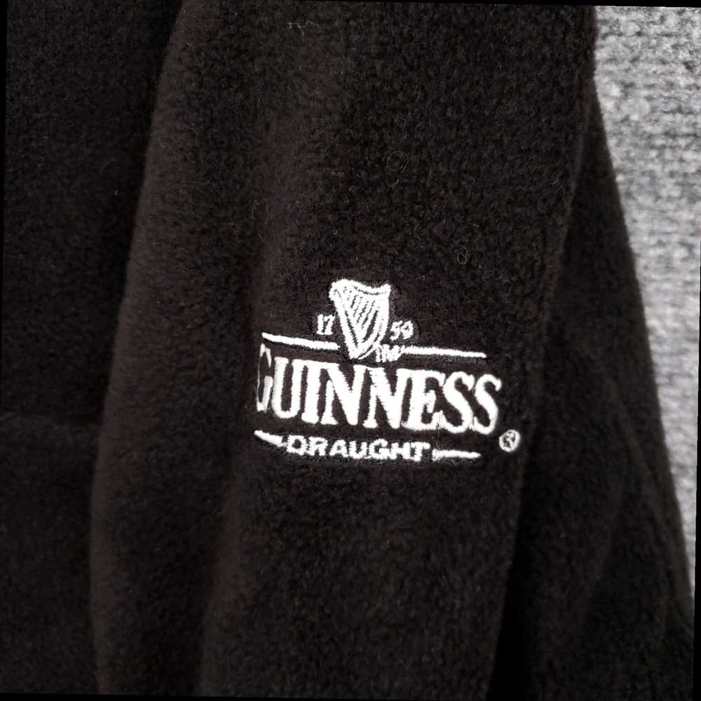 Vintage Authentic Black Quarter Sleeve Fleece Lon… - image 7