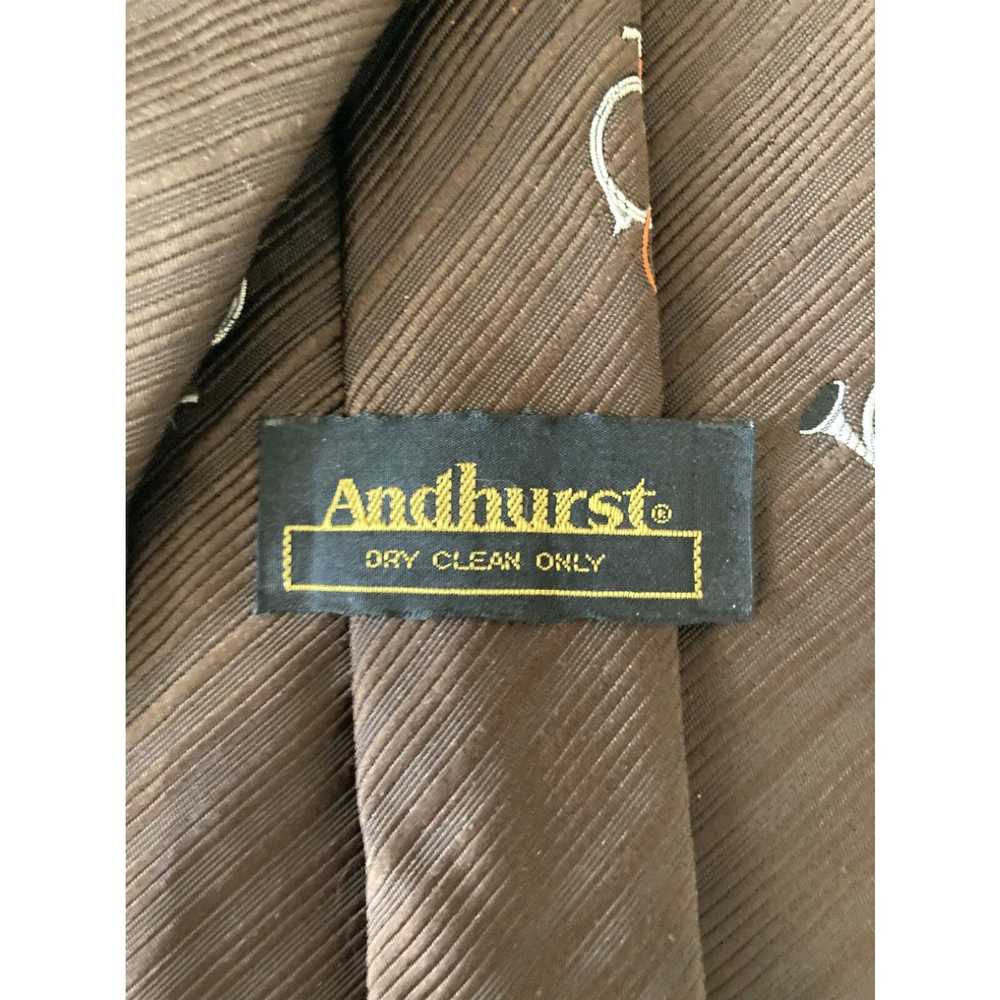 Vintage Andhurst Vintage Men's Necktie Tie Polyes… - image 5