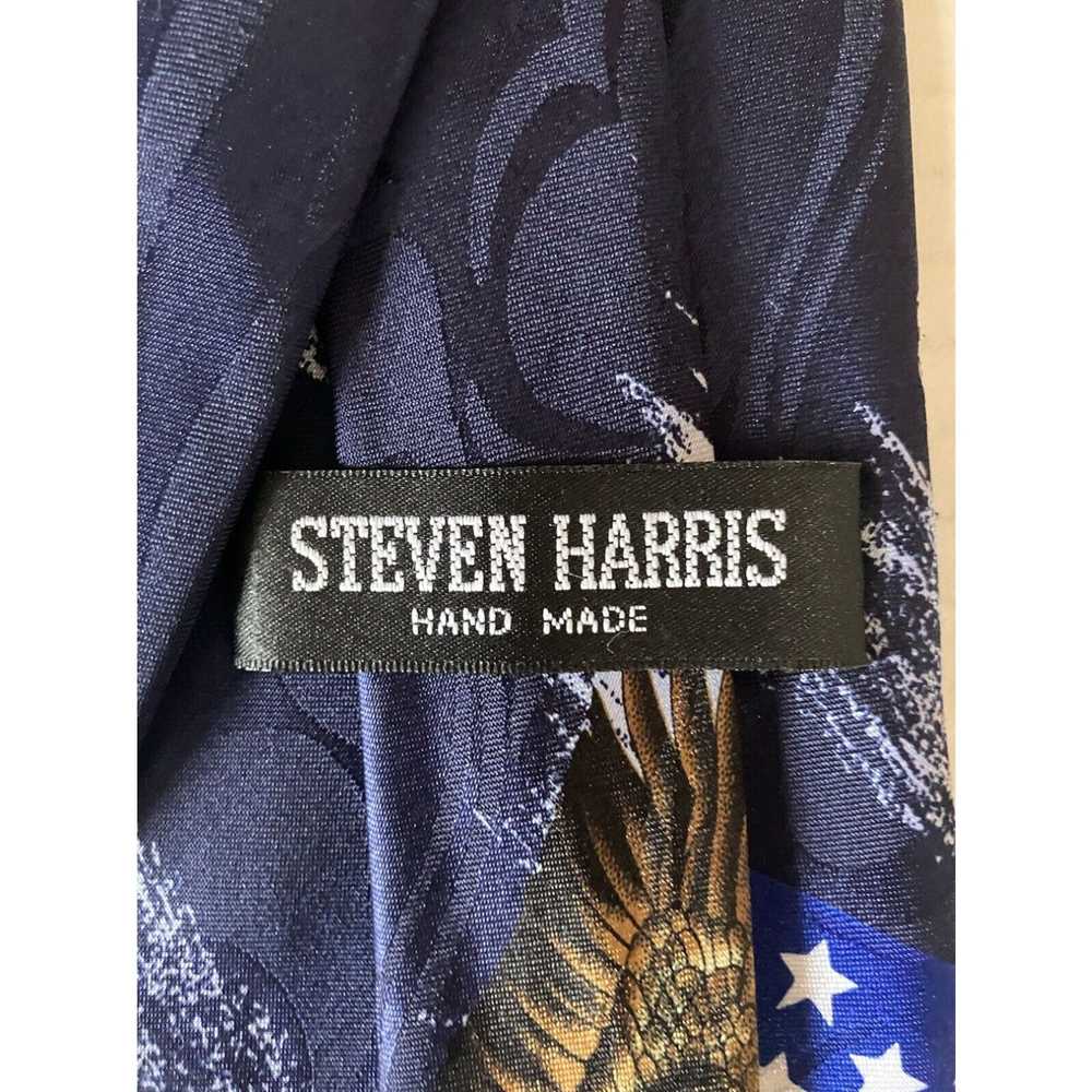 Vintage Steven Harris Hand Made Men's Necktie Tie… - image 6