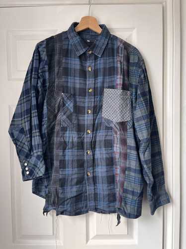 Needles Rebuild by Needles Check Flannel Shirt Pat