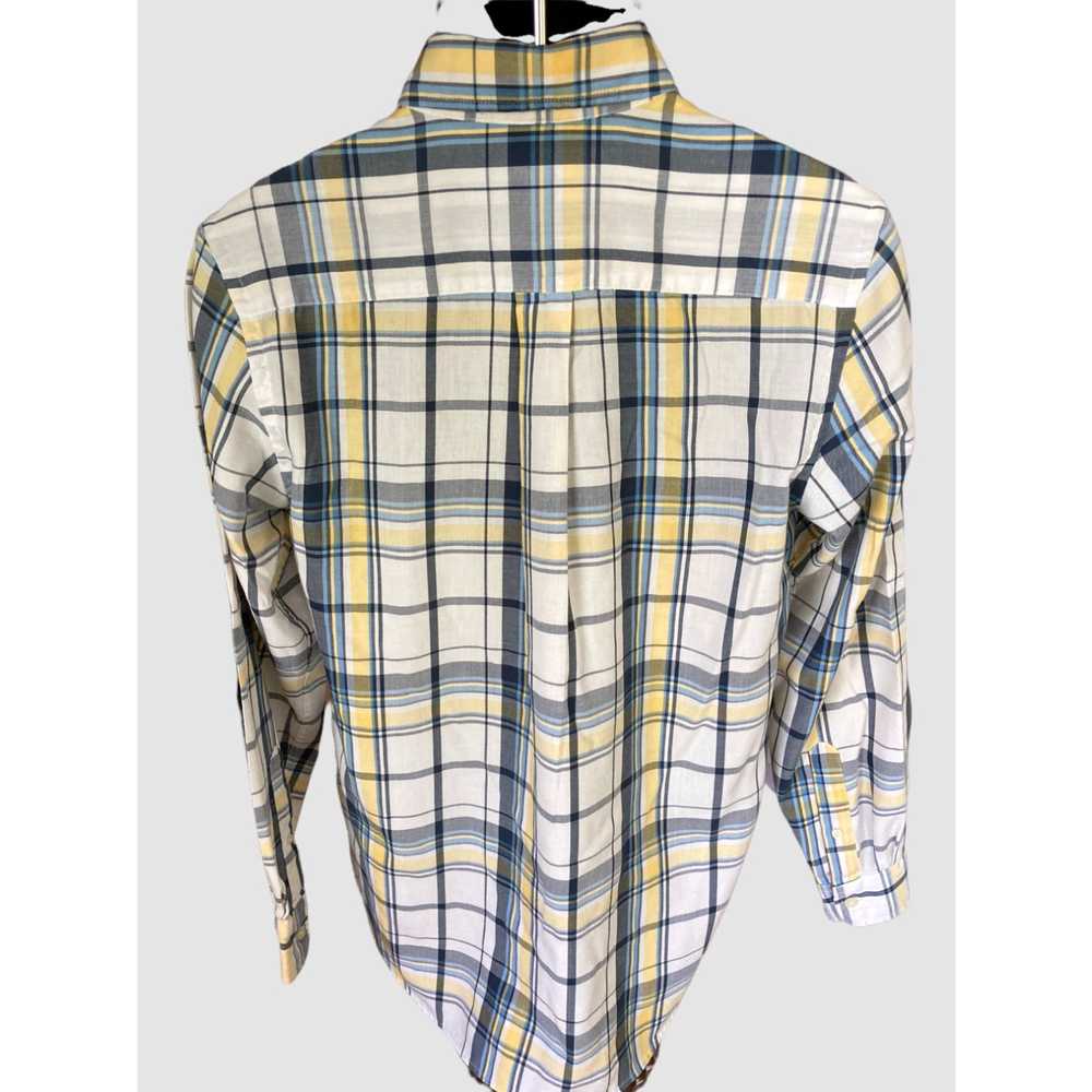 Chaps Chaps Men's Small Button-Down Shirt Yellow … - image 2