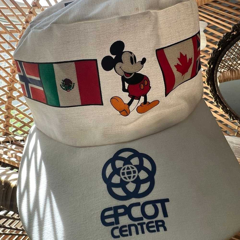 Disney Epcot Center Mickey Mouse Painters Hat - image 3