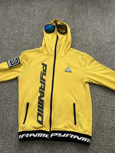 Black Pyramid Black Pyramid Yellow Zip Hoodie