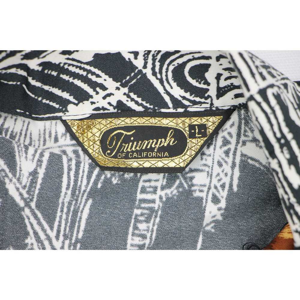 Other 70s Vintage Triumph Scenic Floral Bridge Ni… - image 7