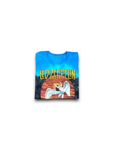 Band Tees × Led Zeppelin Led Zeppelin tie-dye T-sh