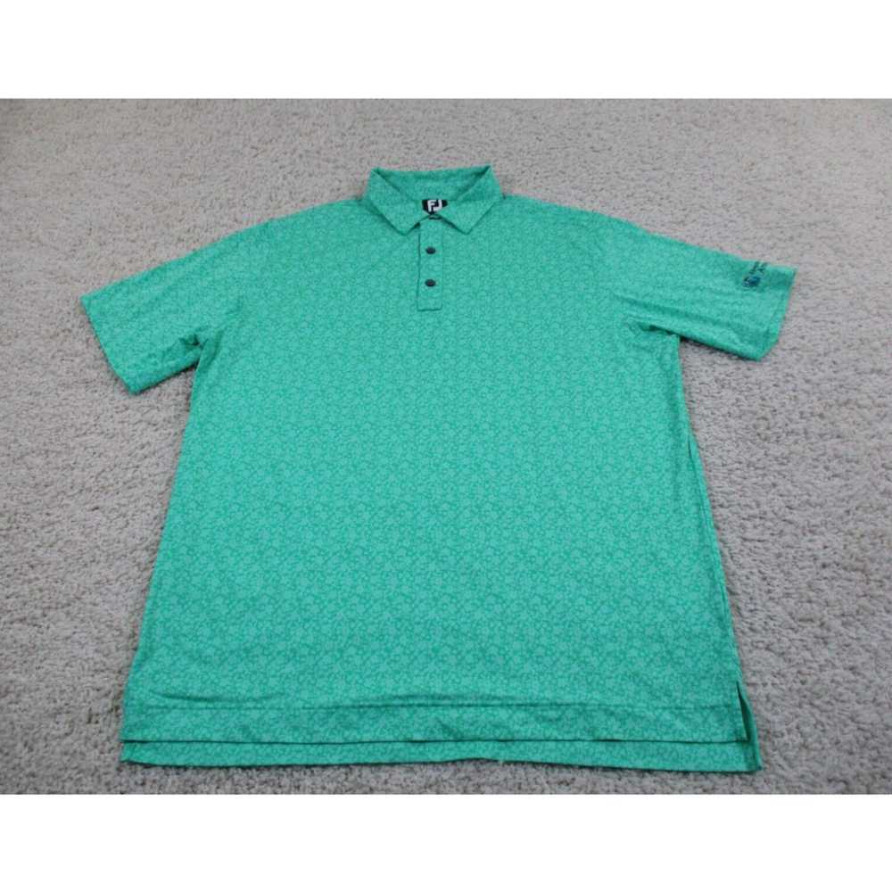 Footjoy FootJoy Shirt Mens Extra Large Green Polo… - image 1