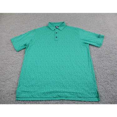 Footjoy FootJoy Shirt Mens Extra Large Green Polo… - image 1