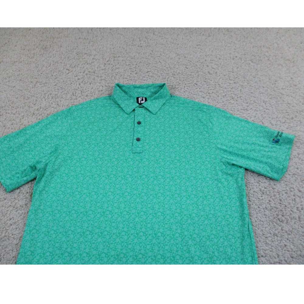 Footjoy FootJoy Shirt Mens Extra Large Green Polo… - image 2