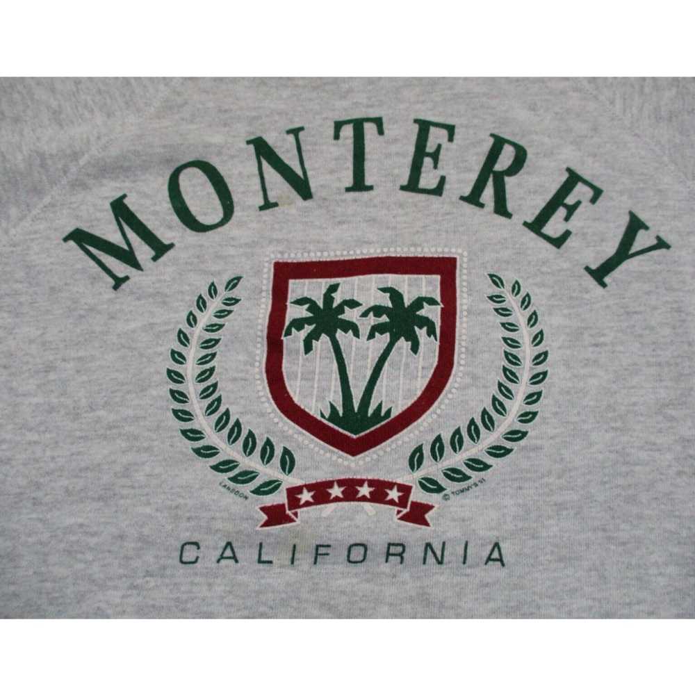 Tultex Vintage Monterey Sweater Mens Large Gray C… - image 3