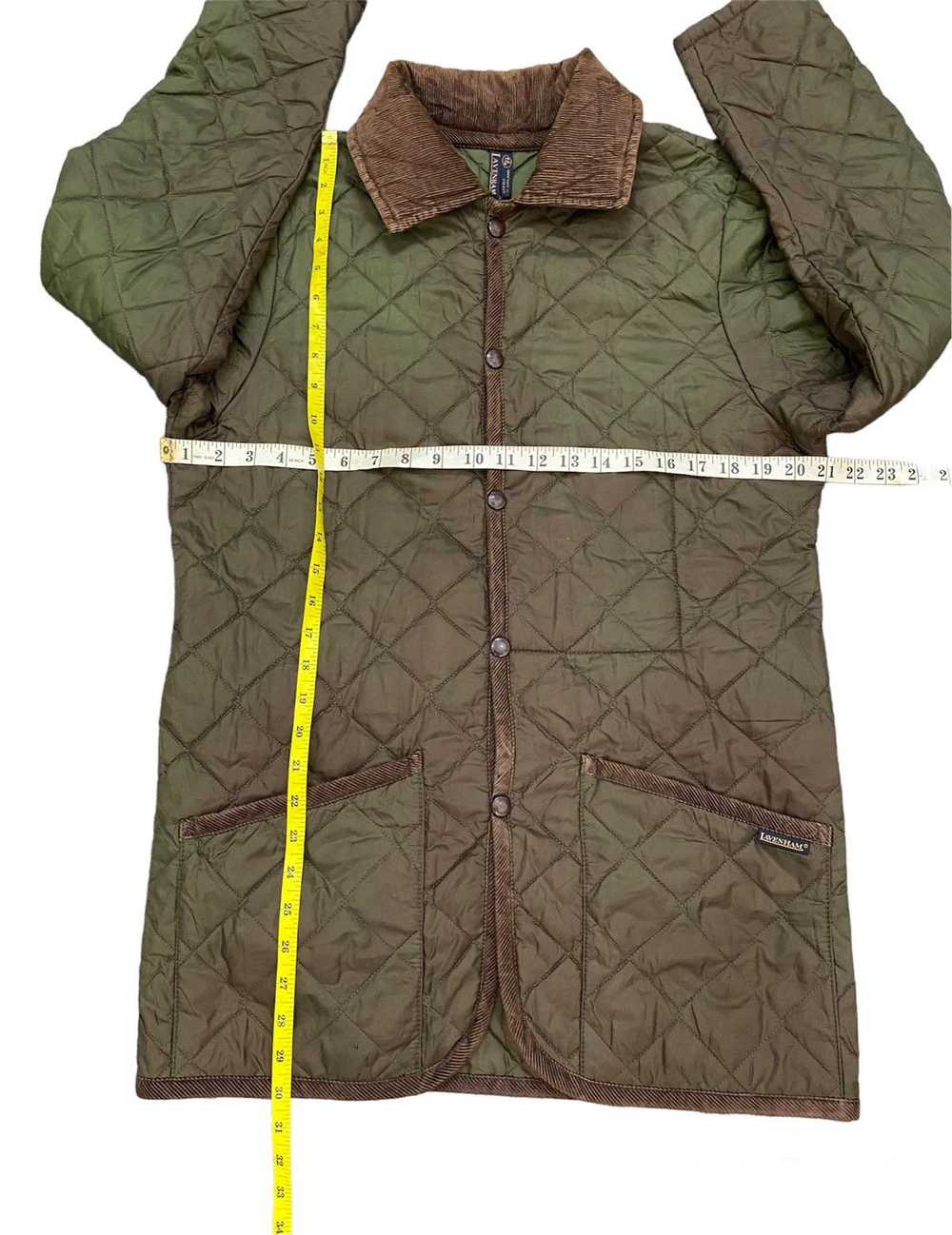 Lavenham Lavenham Army Green Quilted Jacket - image 6