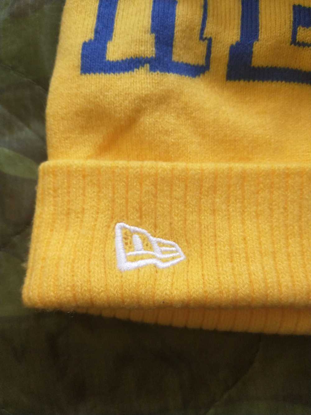 Supreme FW15 Banner Logo New Era Pom Beanie - image 3