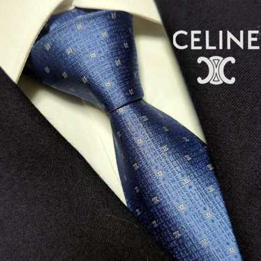 Celine tie Macadam Triomphe jacquard luxury silk g