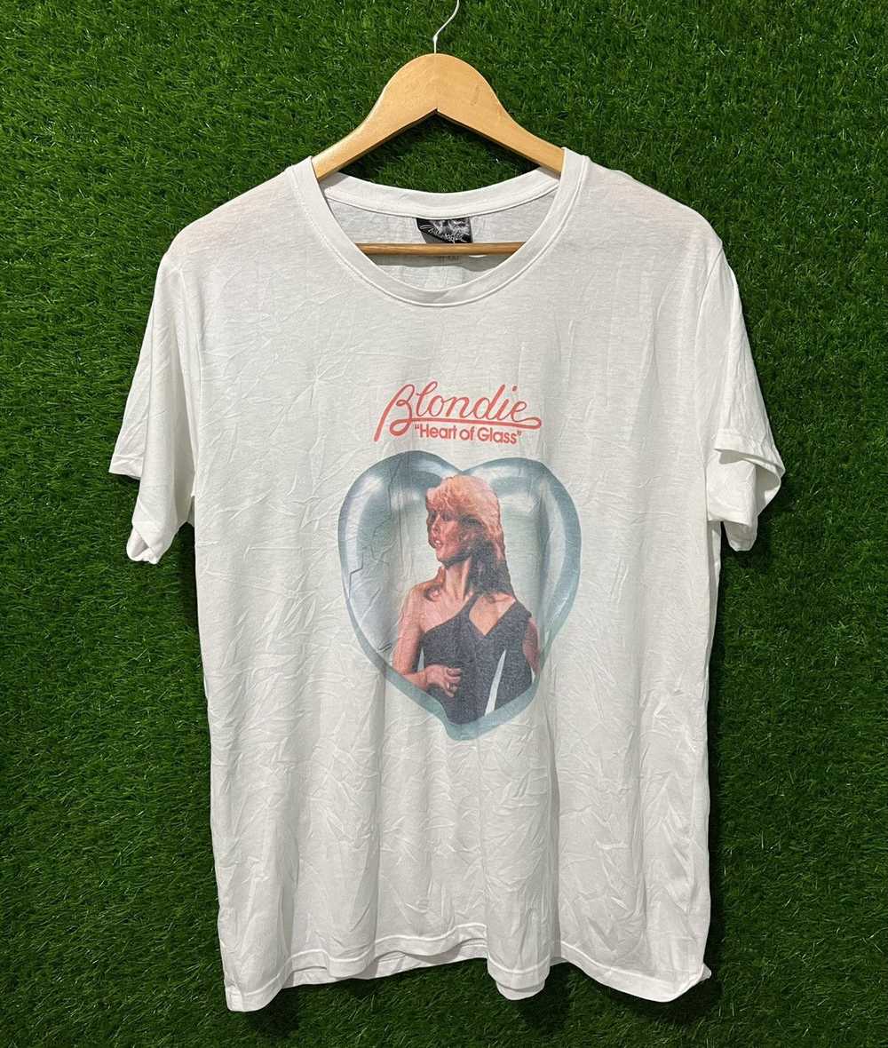 Band Tees × Rock Band × Vintage Blondie “Heart Of… - image 1