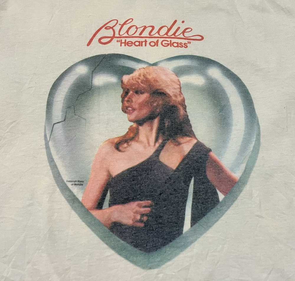 Band Tees × Rock Band × Vintage Blondie “Heart Of… - image 2