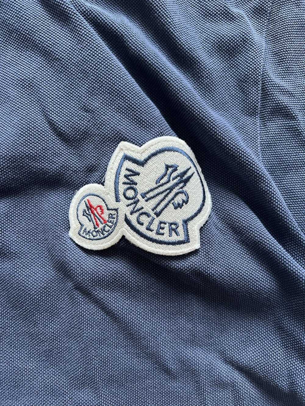 Moncler Very Rare Moncler Double Logo Polo T-Shirt - image 2