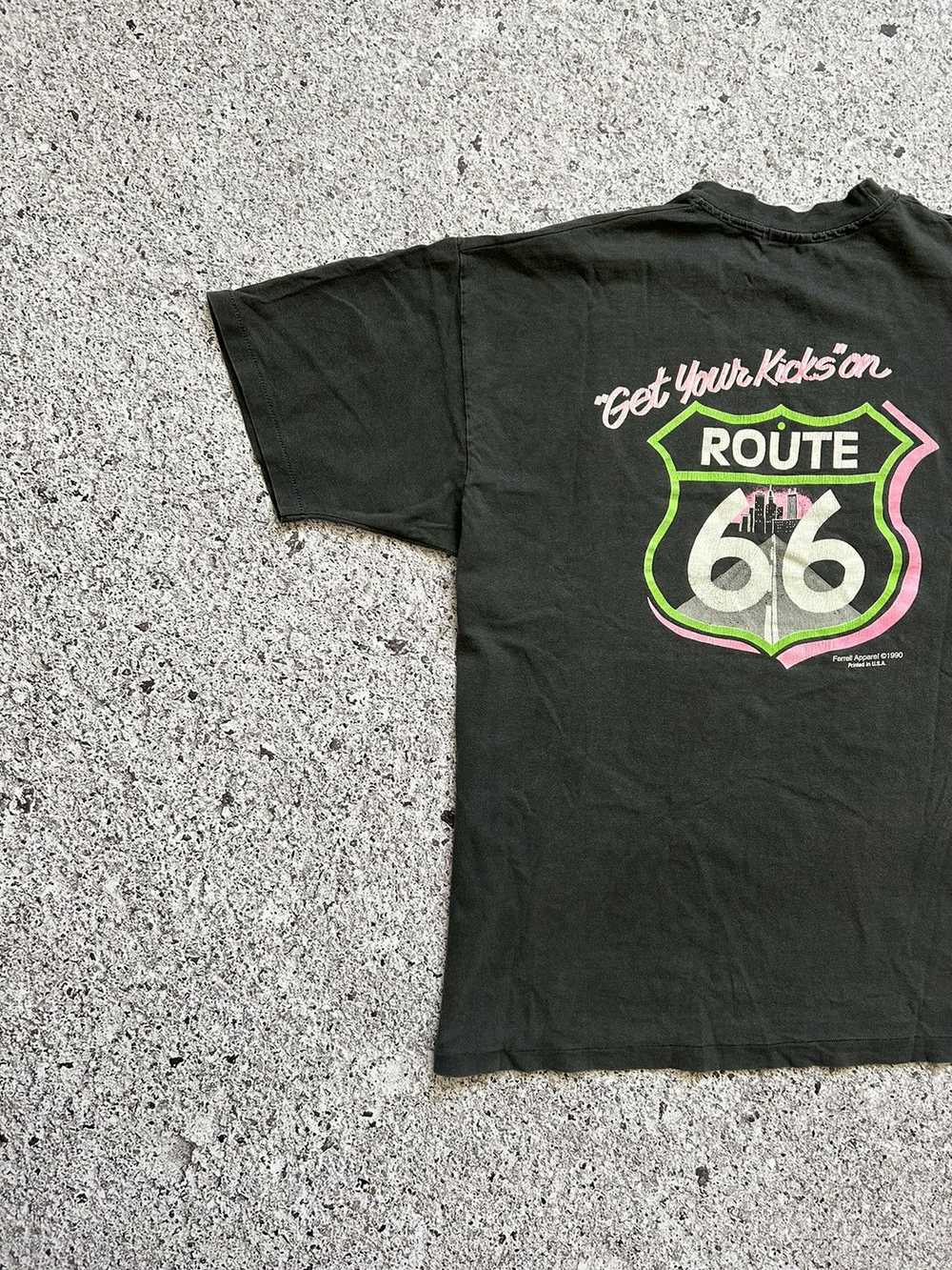 Route 66 × Streetwear × Vintage Vintage 1990 Rout… - image 4