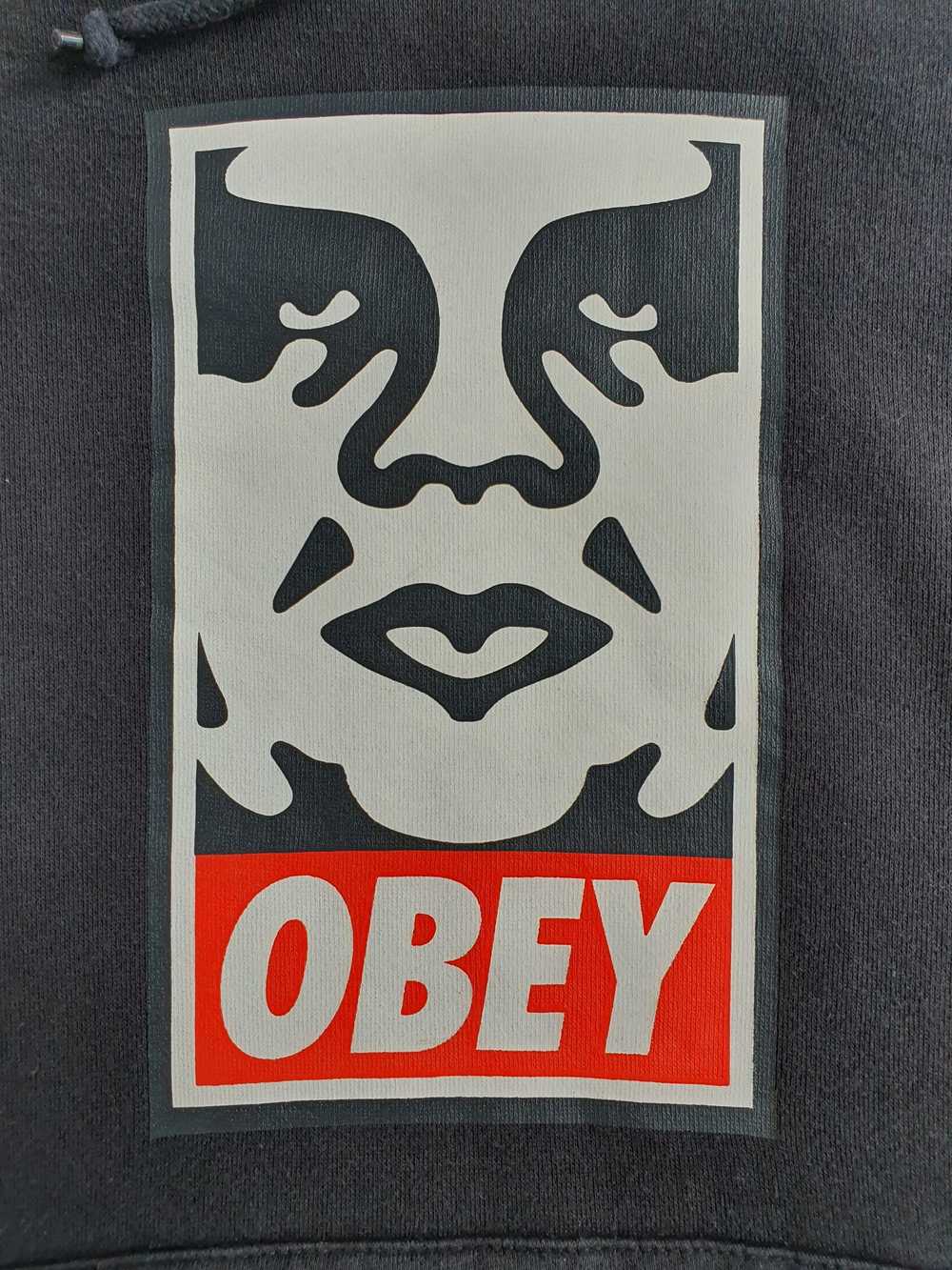 Obey Vintage Hoodie ANDRE The Giant Large Graphic… - image 5