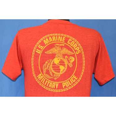 Vintage vintage 80s US MARINE CORPS MILITARY POLI… - image 1