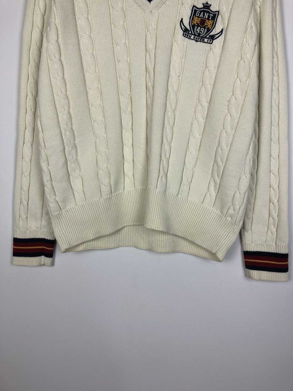 Gant GANT New Haven Sweater Logo Pullover Beige s… - image 3