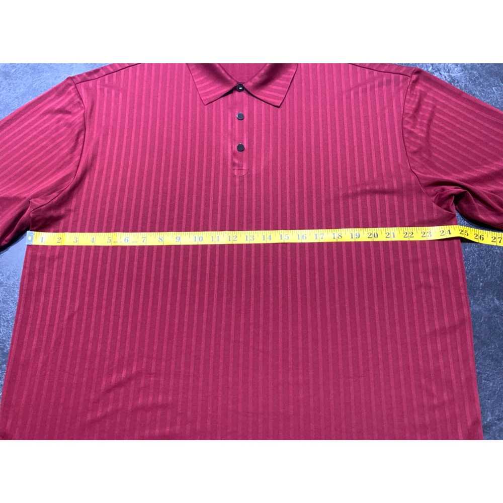 Nike NIKE DRI-FIT UV Striped Performance Polo Gol… - image 4