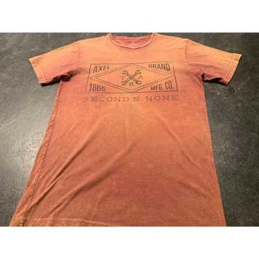 J Brand Axel brand Men's T-Shirt Size Medium Brow… - image 1