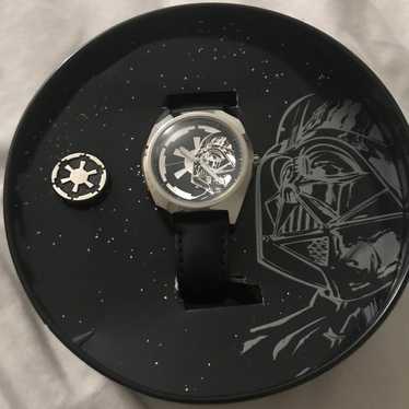 Vintage 1997 Star Wars Darth Vader Fossil Watch - image 1