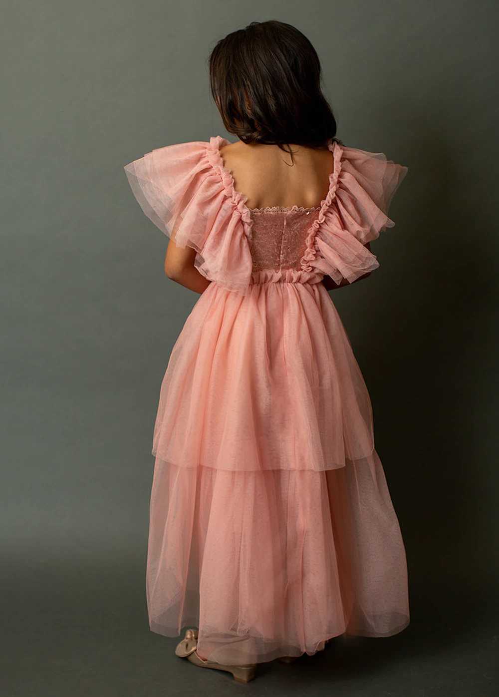 Joyfolie Ayla Petticoat Dress in Rose Dawn - image 2