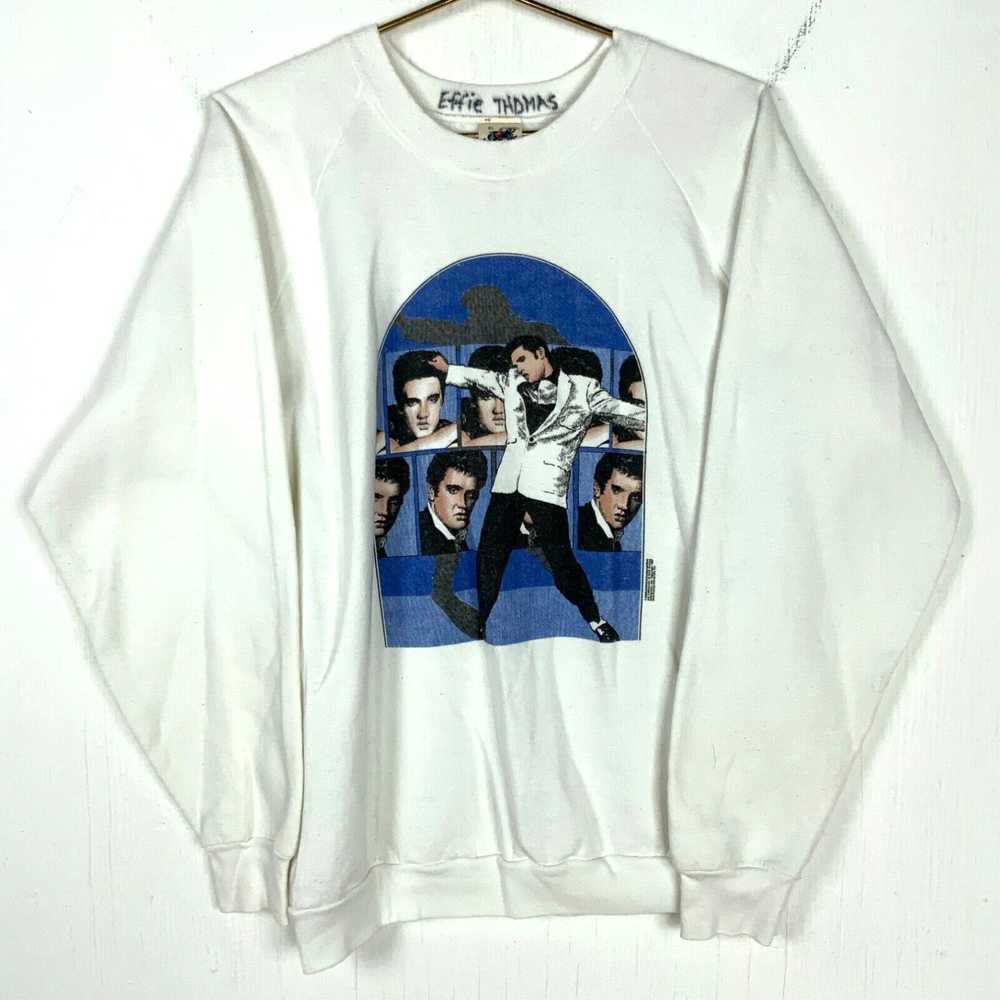 Fruit Of The Loom Vintage Elvis Presley Sweatshir… - image 1