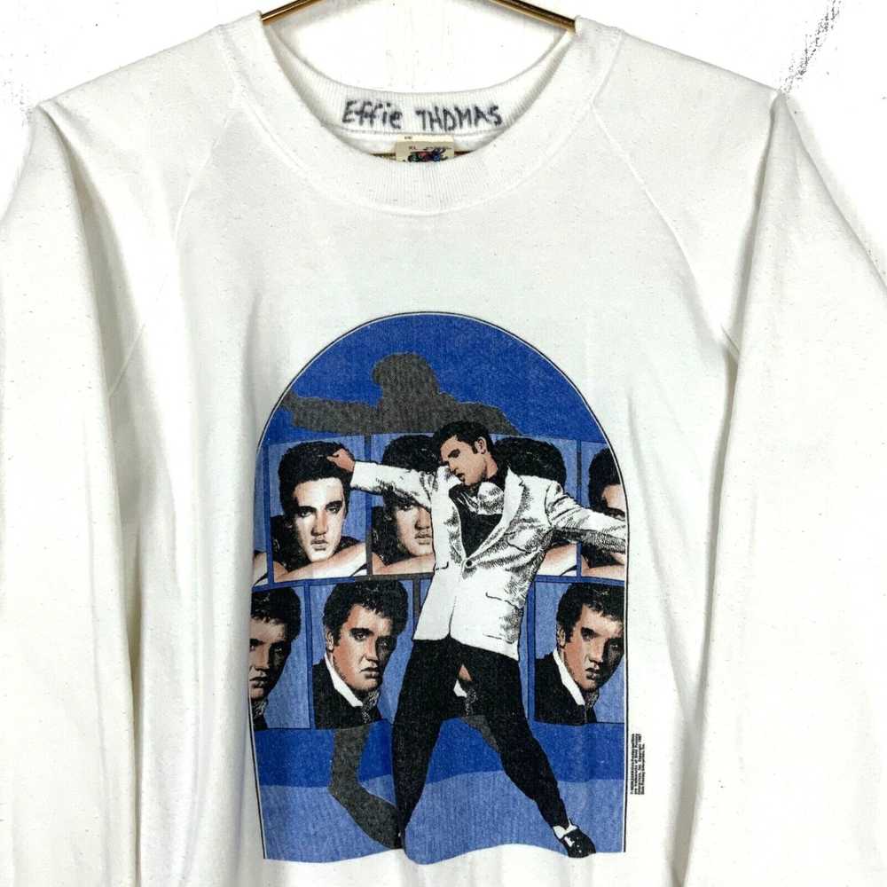 Fruit Of The Loom Vintage Elvis Presley Sweatshir… - image 2