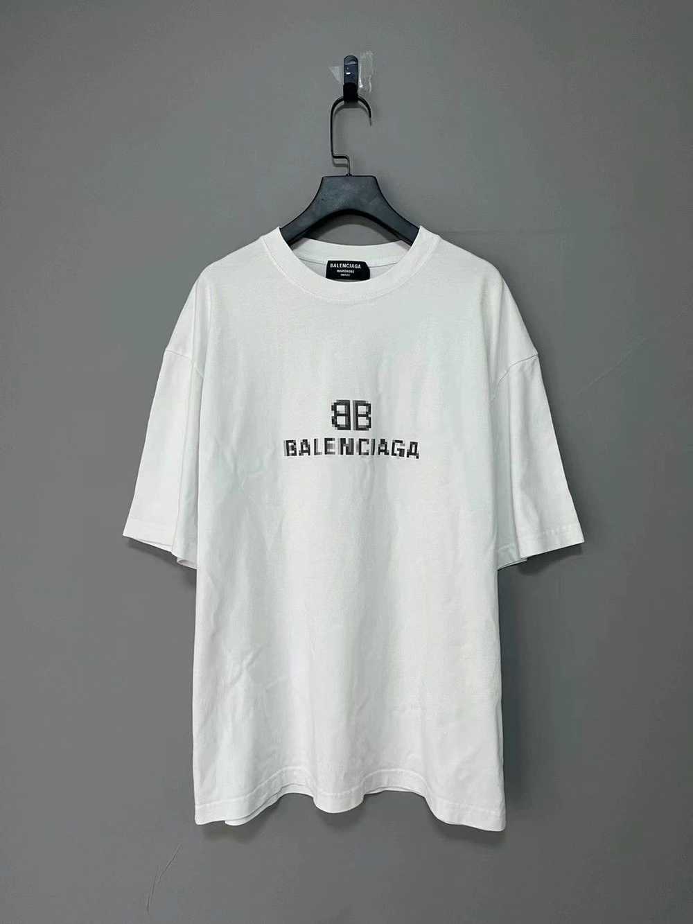 Balenciaga Balenciaga mosaic short sleeved shirt - image 1