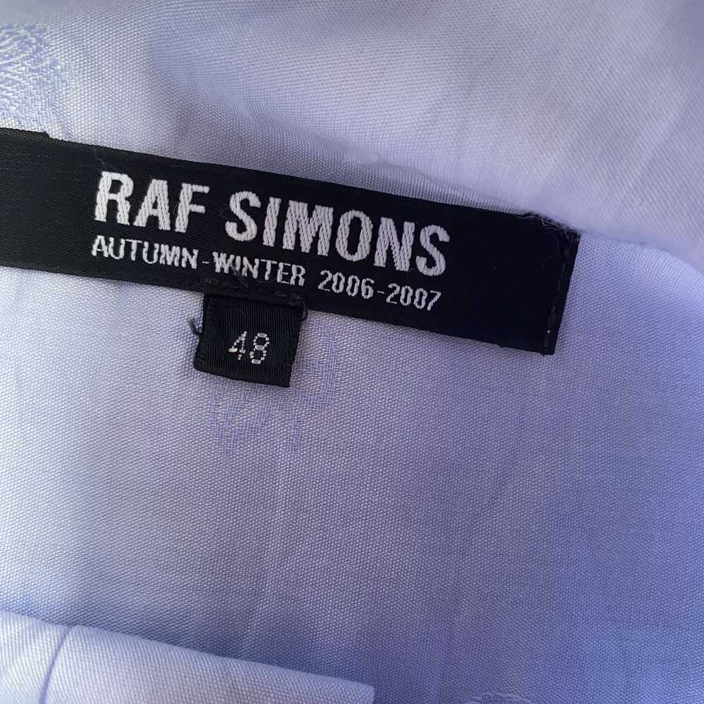 Raf Simons FW 2006-2007 Blue RS Logo & Skull Jacq… - image 4