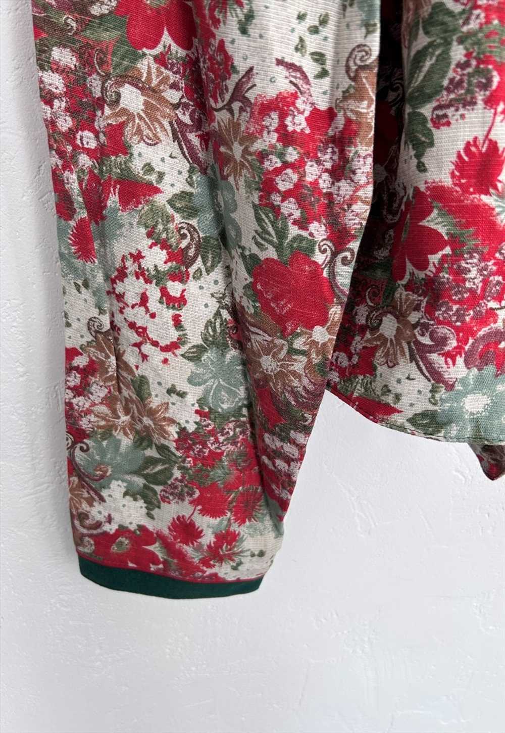 Trachten Floral Country Crop Jacket - L - XL - image 5