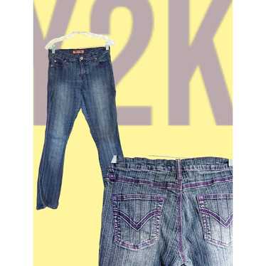 Streetwear × Vintage Y2K Flare Jeans Vintage stre… - image 1