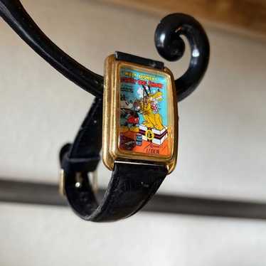 Disney Lorus "Society Dog Show" Mickey Mouse watch - image 1