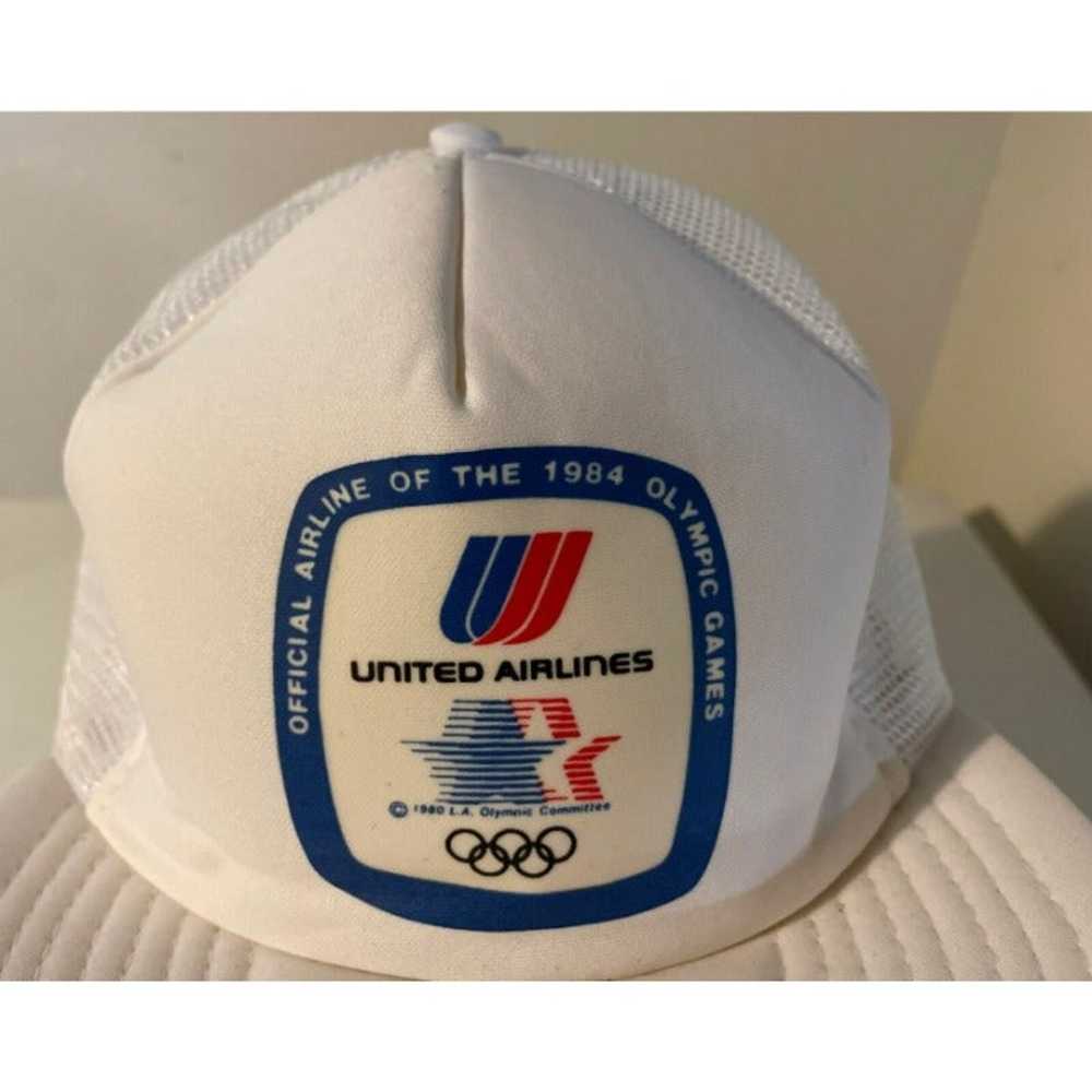 VINTAGE 1984 Los Angeles LA Olympics UNITED AIRLI… - image 2