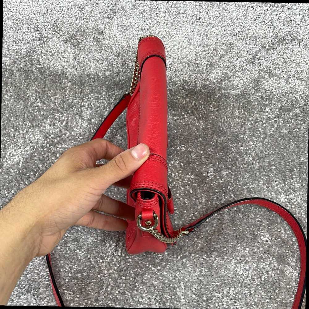 Vintage Authentic Red Leather Kate Spade New York… - image 4