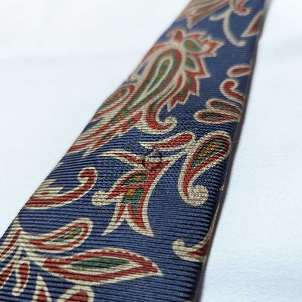 Vintage 60s Polo Ralph Lauren USA Blue Necktie - image 2