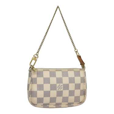 LOUIS VUITTON Damier Azur Mini Pochette Accessoir… - image 1