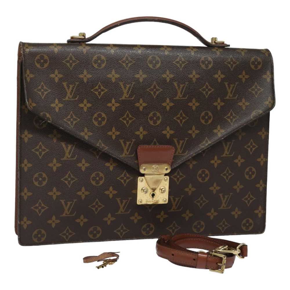 LOUIS VUITTON Monogram PorteDocuments Bandouliere… - image 1