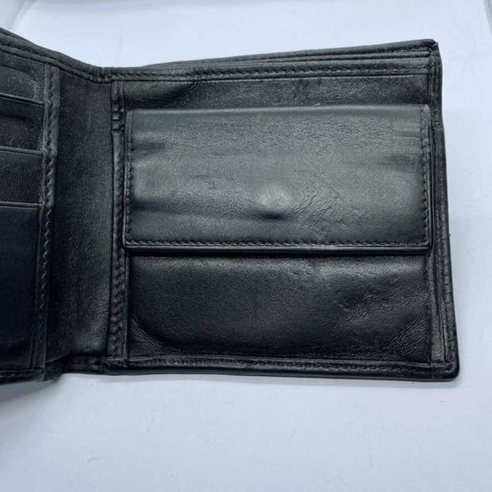 Authentic Gucci Black Canvas & Leather Bifold Wal… - image 9