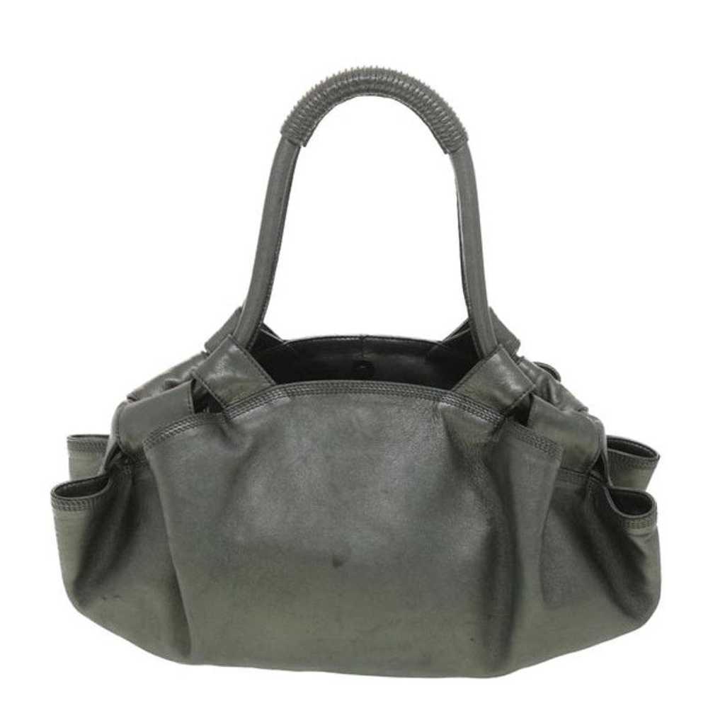 Loewe LOEWE Hand Bag Leather Gray - image 2