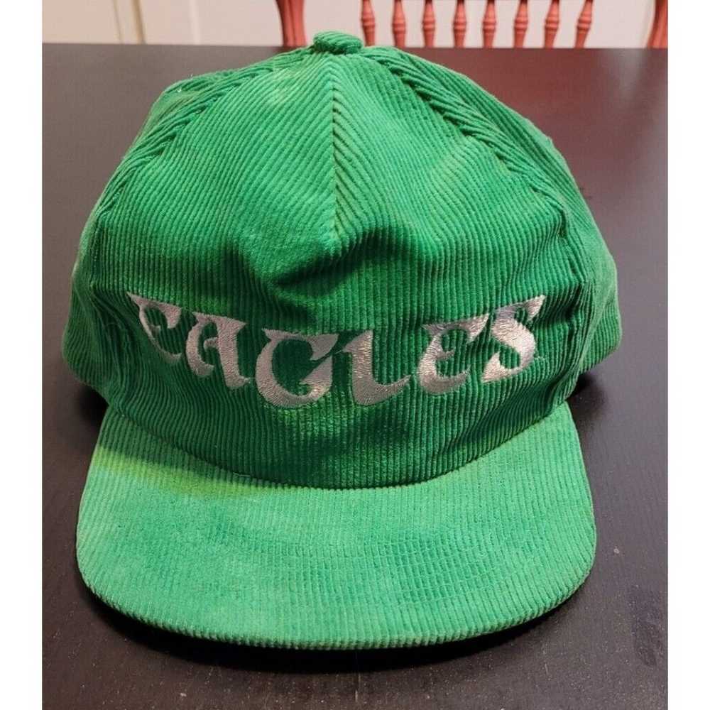 Vintage Philadelphia Eagles Hat 80’s Corduroy Kel… - image 2