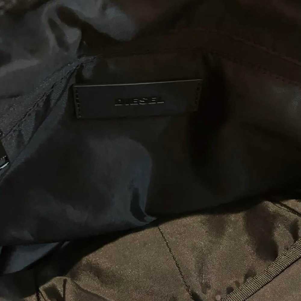 Rare❗️ Diesel Body Bag Black Logo Large Capacity - image 11