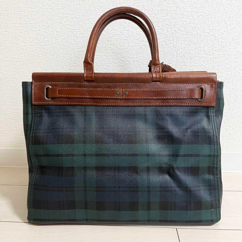 Polo Ralph Lauren doctor bag Boston check pattern… - image 3