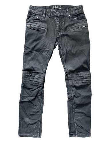 Robins Jeans ROBINS JEANS "MOTARD" ZIP PLEATED KN… - image 1